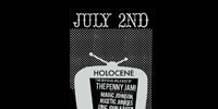 Free show on July 2nd, Holocene